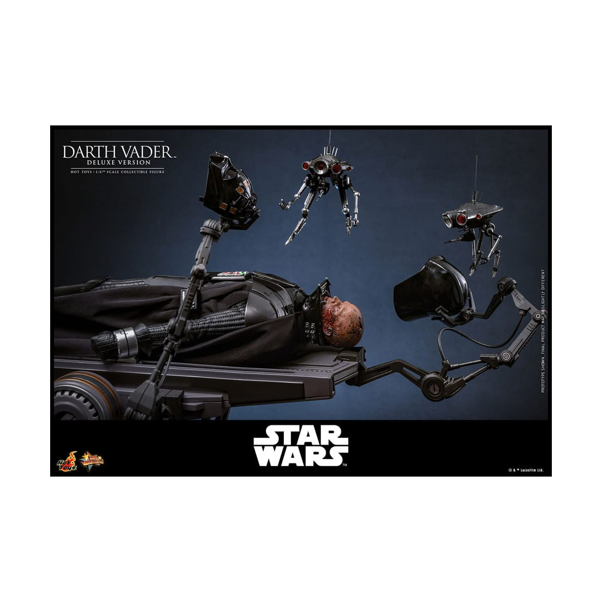 Hot toys Star Wars: Darth Vader Versione Deluxe MMS 1/6 - Episodio III: La vendetta dei Sith