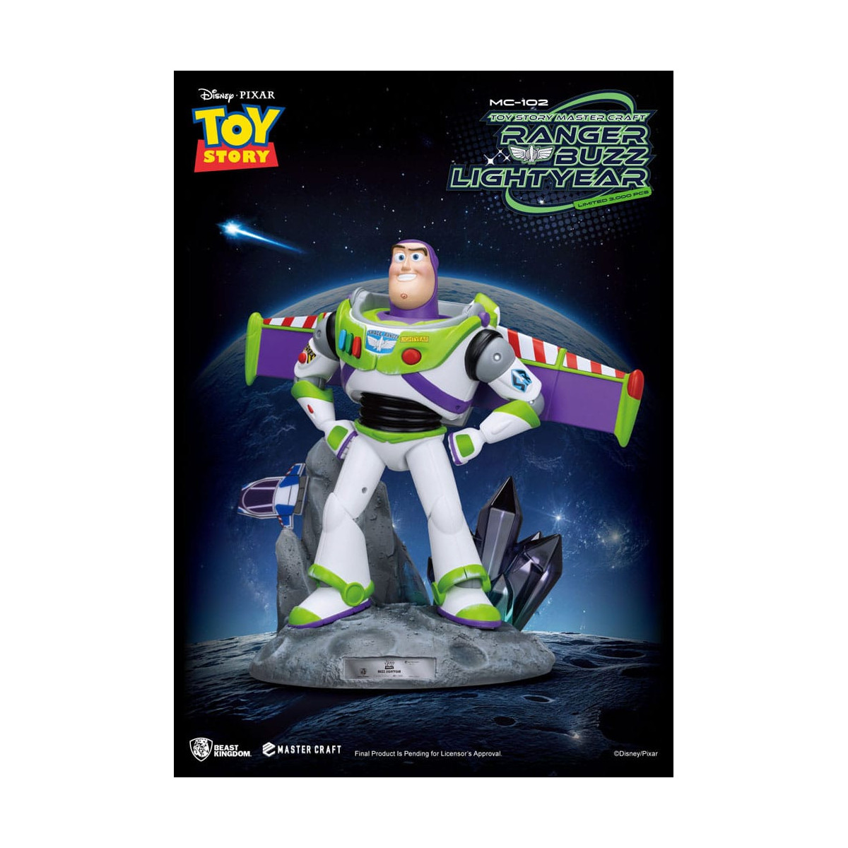 Regno della Bestia Disney - Master Craft Toy Story - Ranger Buzz Lightyear