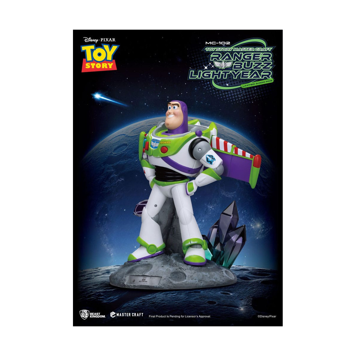 Regno della Bestia Disney - Master Craft Toy Story - Ranger Buzz Lightyear