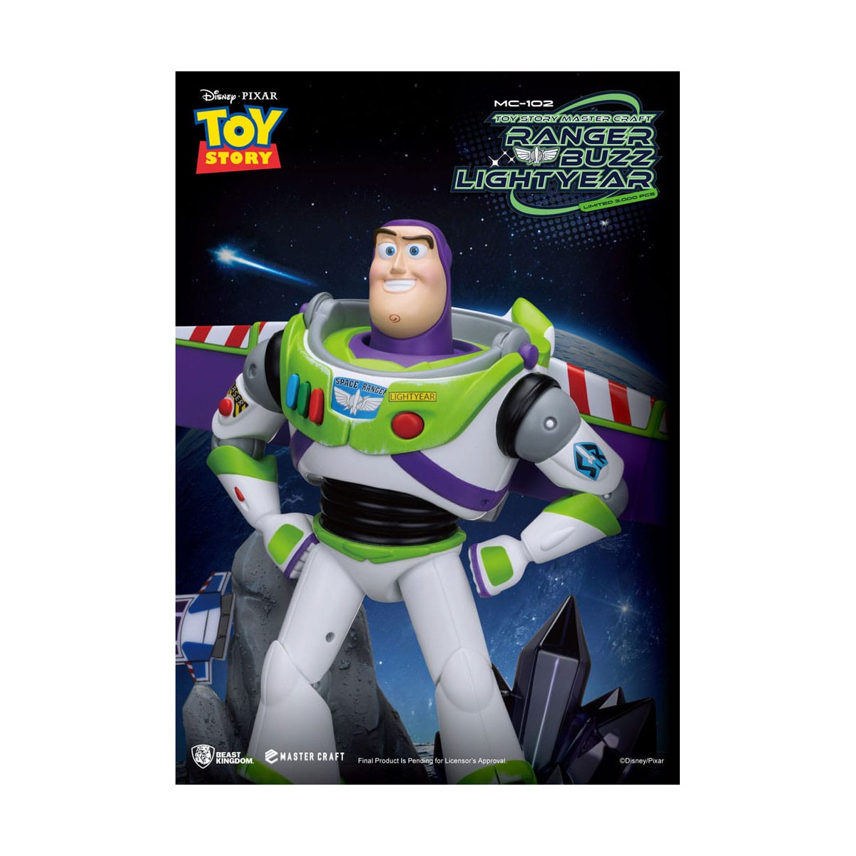 Regno della Bestia Disney - Master Craft Toy Story - Ranger Buzz Lightyear