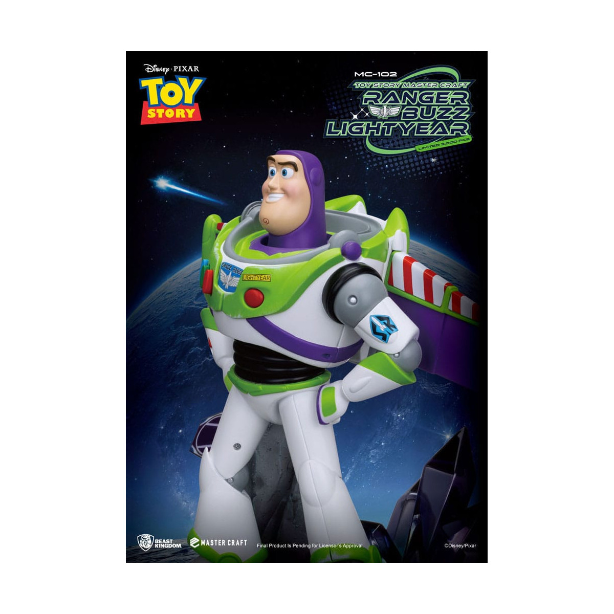 Regno della Bestia Disney - Master Craft Toy Story - Ranger Buzz Lightyear