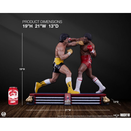 Premium Collectibles Studio PCS - Rocky 3: Eye of the Tiger diorama 1/4 Rocky Balboa & Apollo Creed