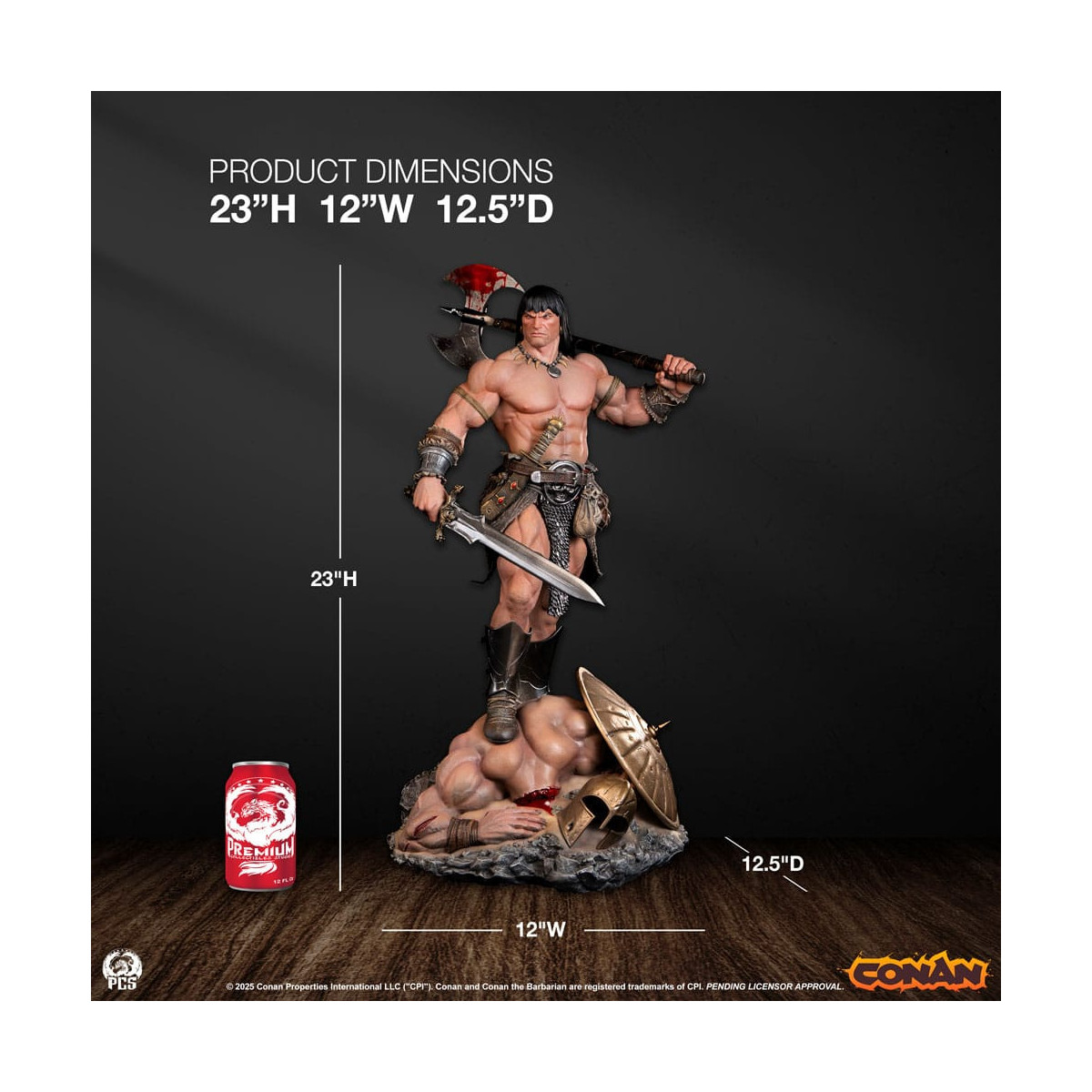 Premium Collectibles Studio PCS - Conan il barbaro 1/4