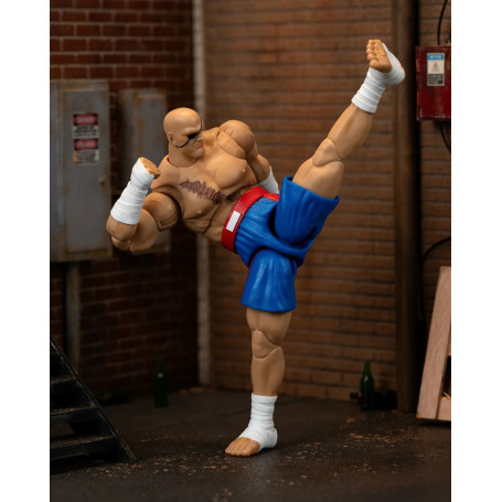 Jada Toys - SAGAT 1/12 - Ultra Street Fighter II: The Final Challengers - Serie 4