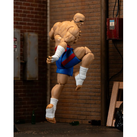 Jada Toys - SAGAT 1/12 - Ultra Street Fighter II: The Final Challengers - Serie 4