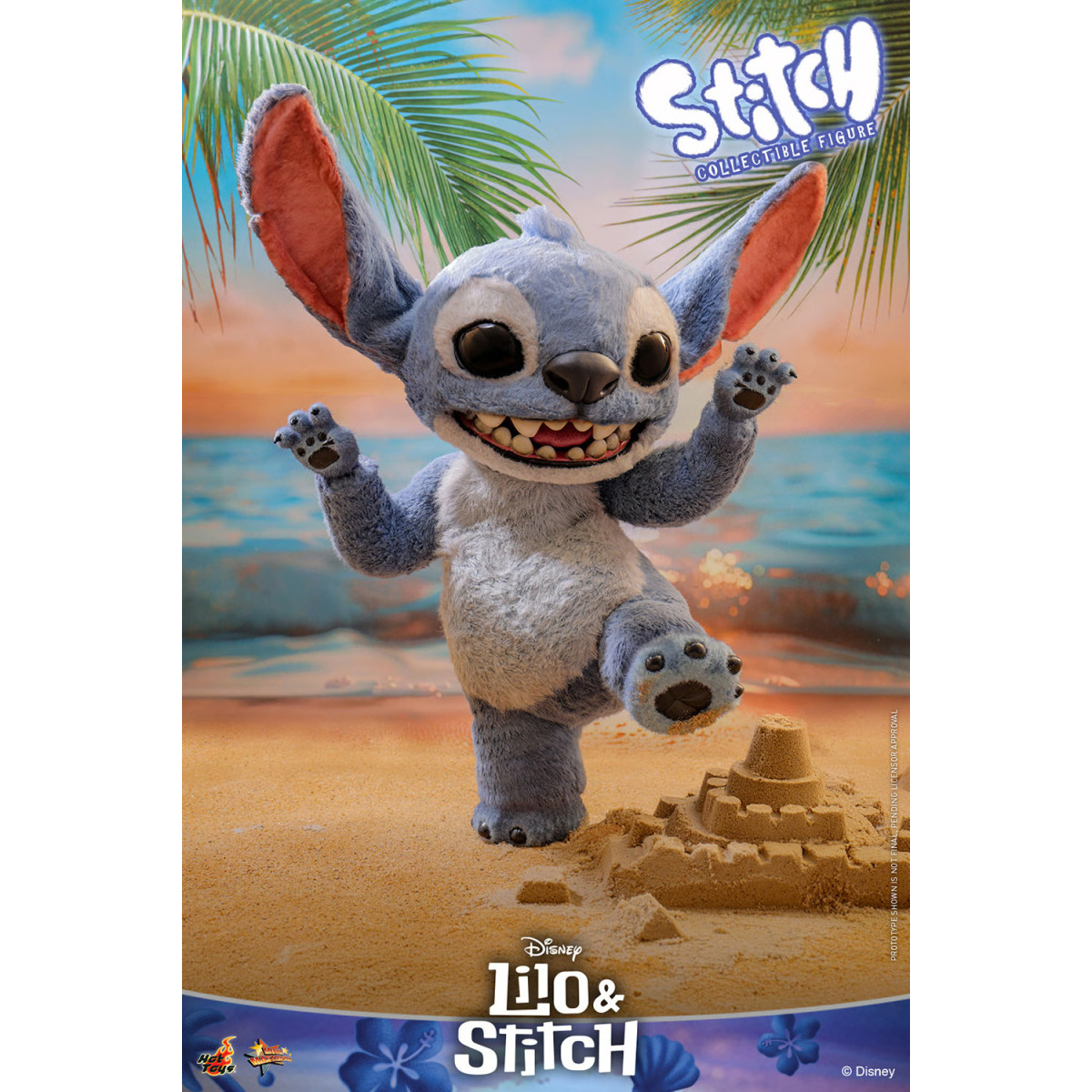 Hot toys - STITCH Figura da collezione 1/1 - Lilo & Stitch