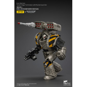 Joytoy - Warhammer - Iron Warriors Tyrant Siege Terminator Squad - Tyrant Siege Terminator con lanciarazzi