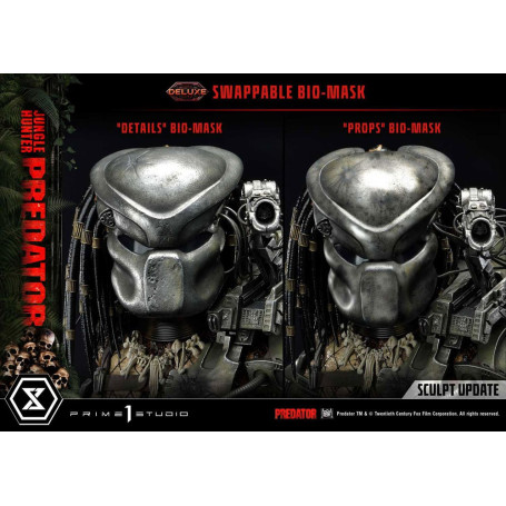 Prime 1 Studios - Museo Masterline 1/3 Jungle Hunter Predator Deluxe Versione Bonus