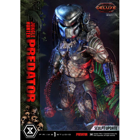 Prime 1 Studios - Museo Masterline 1/3 Jungle Hunter Predator Deluxe Versione Bonus