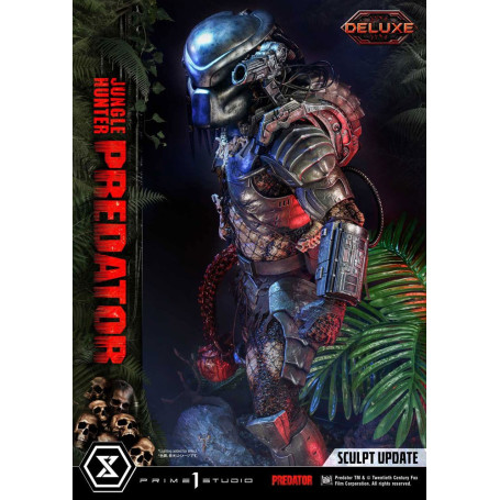 Prime 1 Studios - Museo Masterline 1/3 Jungle Hunter Predator Deluxe Versione Bonus