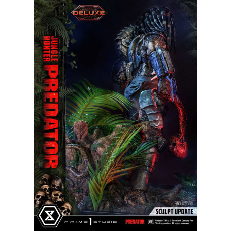 Prime 1 Studios - Museo Masterline 1/3 Jungle Hunter Predator Deluxe Versione Bonus