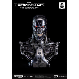 Blitzway - Cranio endoscheletrico T800 1/1 a grandezza naturale - Il Terminator
