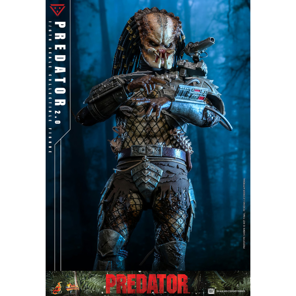 Hot Toys - Predator 2.0 - Cacciatore della giungla