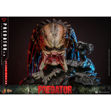 Hot Toys - Predator 2.0 Versione Deluxe - Cacciatore della giungla