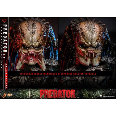 Hot Toys - Predator 2.0 Versione Deluxe - Cacciatore della giungla
