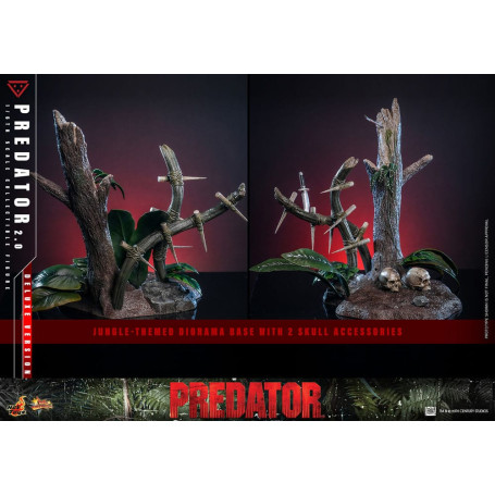 Hot Toys - Predator 2.0 Versione Deluxe - Cacciatore della giungla