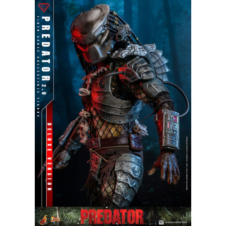 Hot Toys - Predator 2.0 Versione Deluxe - Cacciatore della giungla
