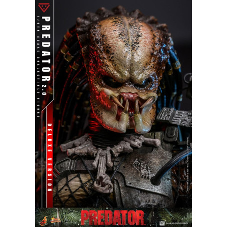 Hot Toys - Predator 2.0 Versione Deluxe - Cacciatore della giungla