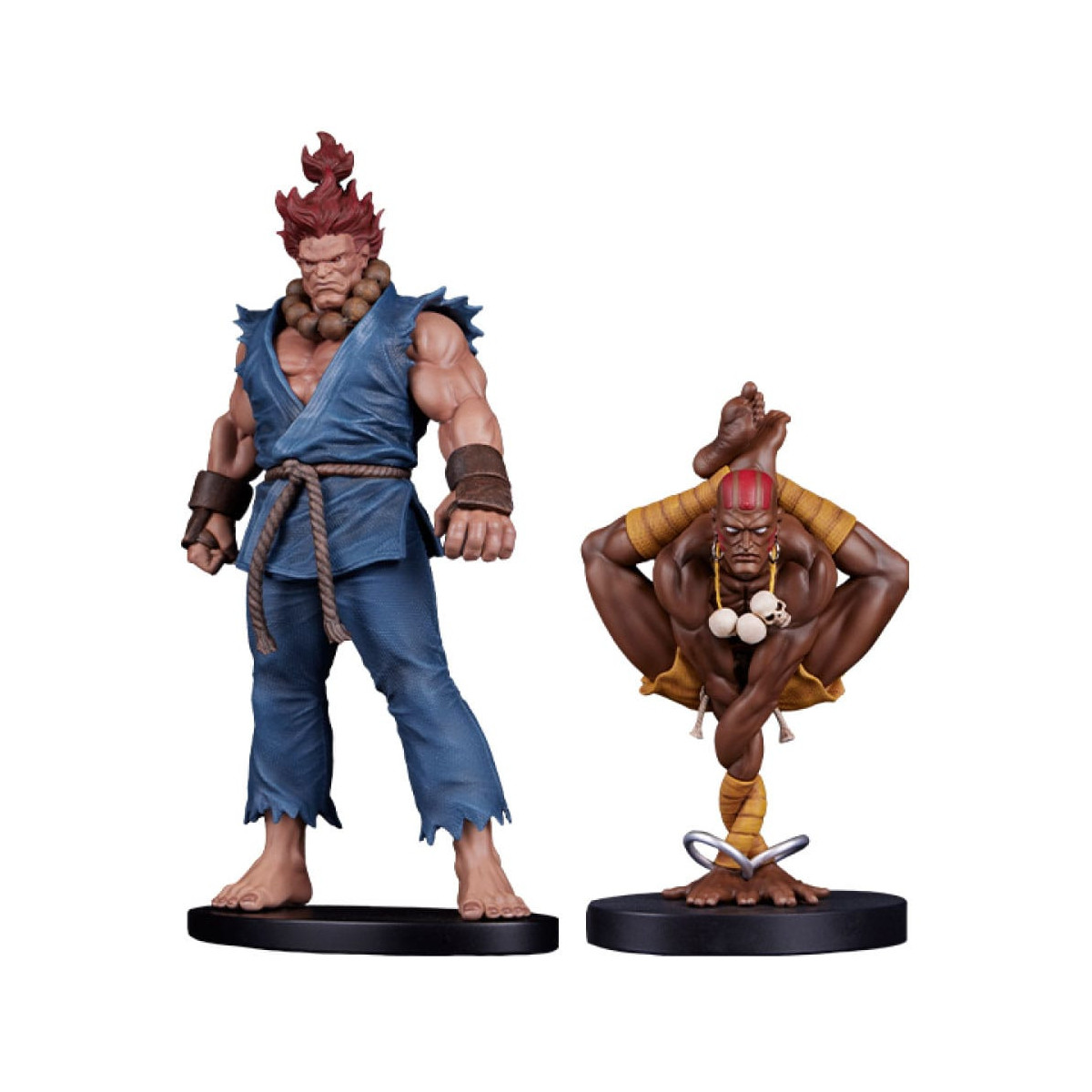 PCS - Set di statue di Street Fighter: Street Jam - Akuma e Dhalsim in scala 1:10