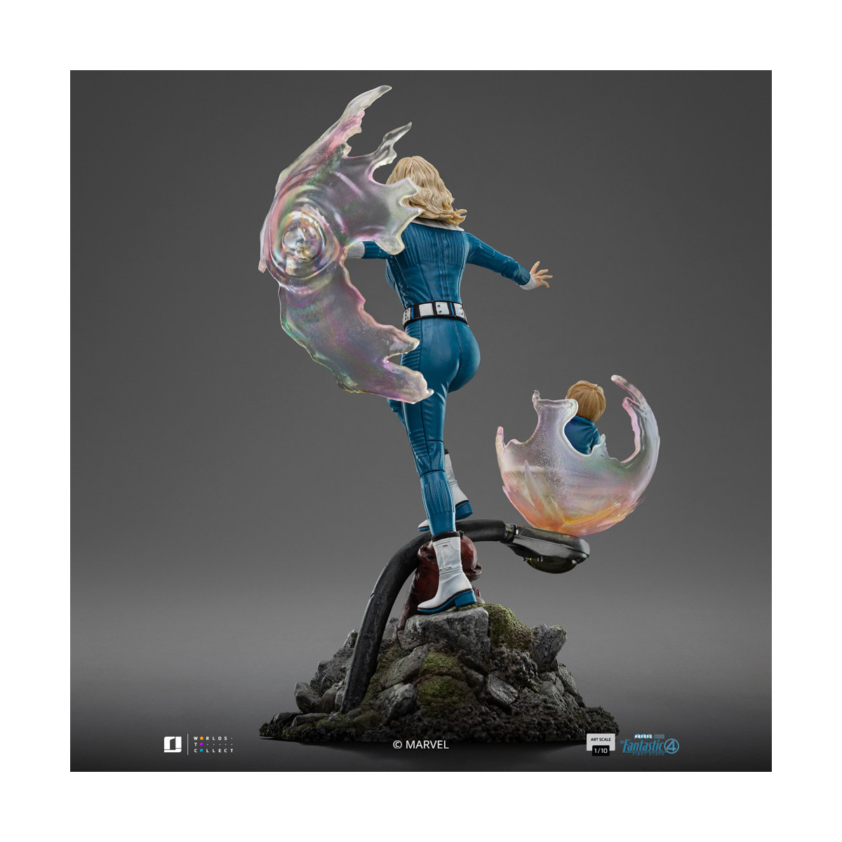 Iron Studios - Marvel Fantastic 4 - Donna invisibile Sue Storm Scala 1/10