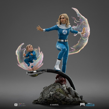 Iron Studios - Marvel Fantastic 4 - Donna invisibile Sue Storm Scala 1/10