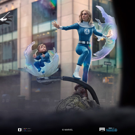 Iron Studios - Marvel Fantastic 4 - Donna invisibile Sue Storm Scala 1/10