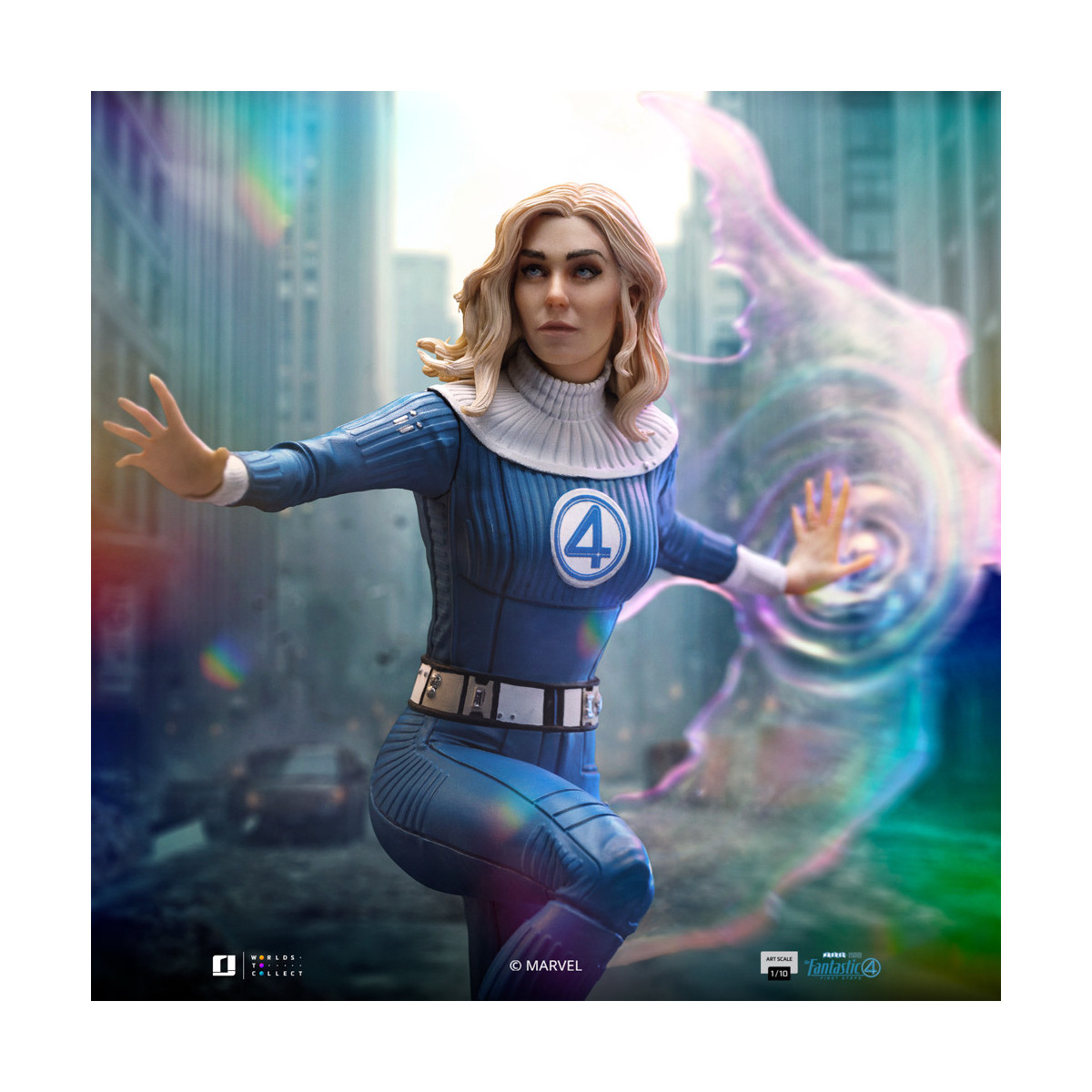 Iron Studios - Marvel Fantastic 4 - Donna invisibile Sue Storm Scala 1/10