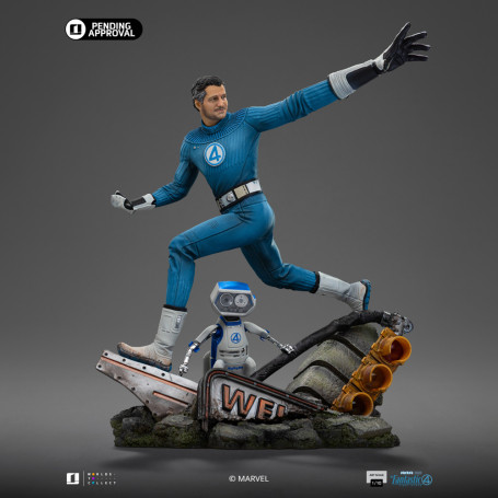 Iron Studios - Marvel Fantastic 4 - Mr. Fantastic Reed Richards Arts Scala 1/10