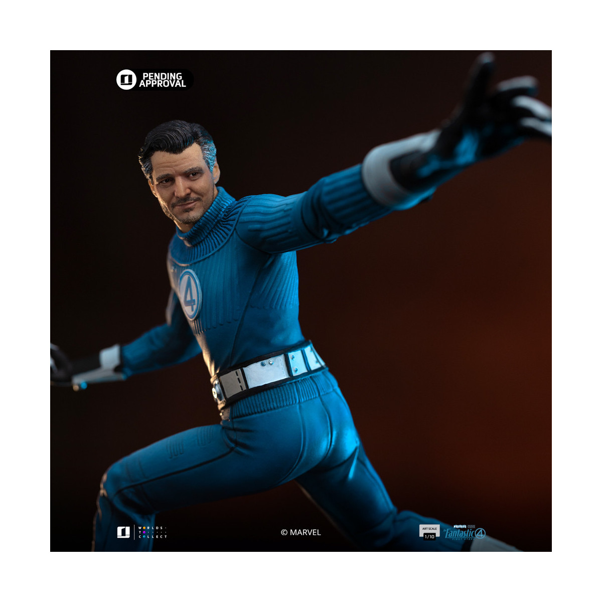Iron Studios - Marvel Fantastic 4 - Mr. Fantastic Reed Richards Arts Scala 1/10