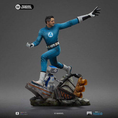 Iron Studios - Marvel Fantastic 4 - Mr. Fantastic Reed Richards Arts Scala 1/10