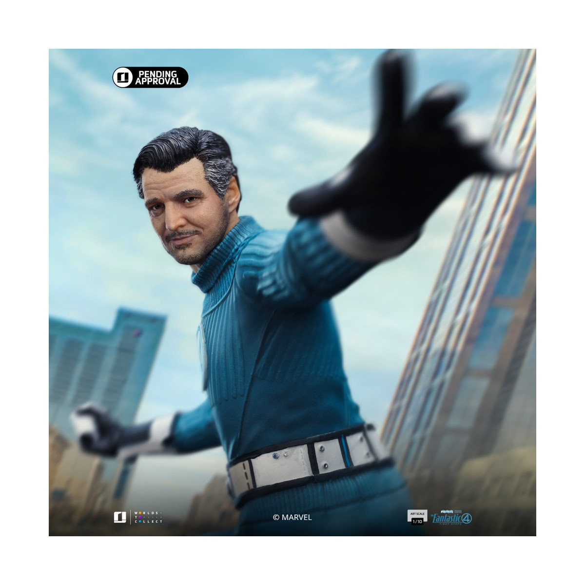 Iron Studios - Marvel Fantastic 4 - Mr. Fantastic Reed Richards Arts Scala 1/10