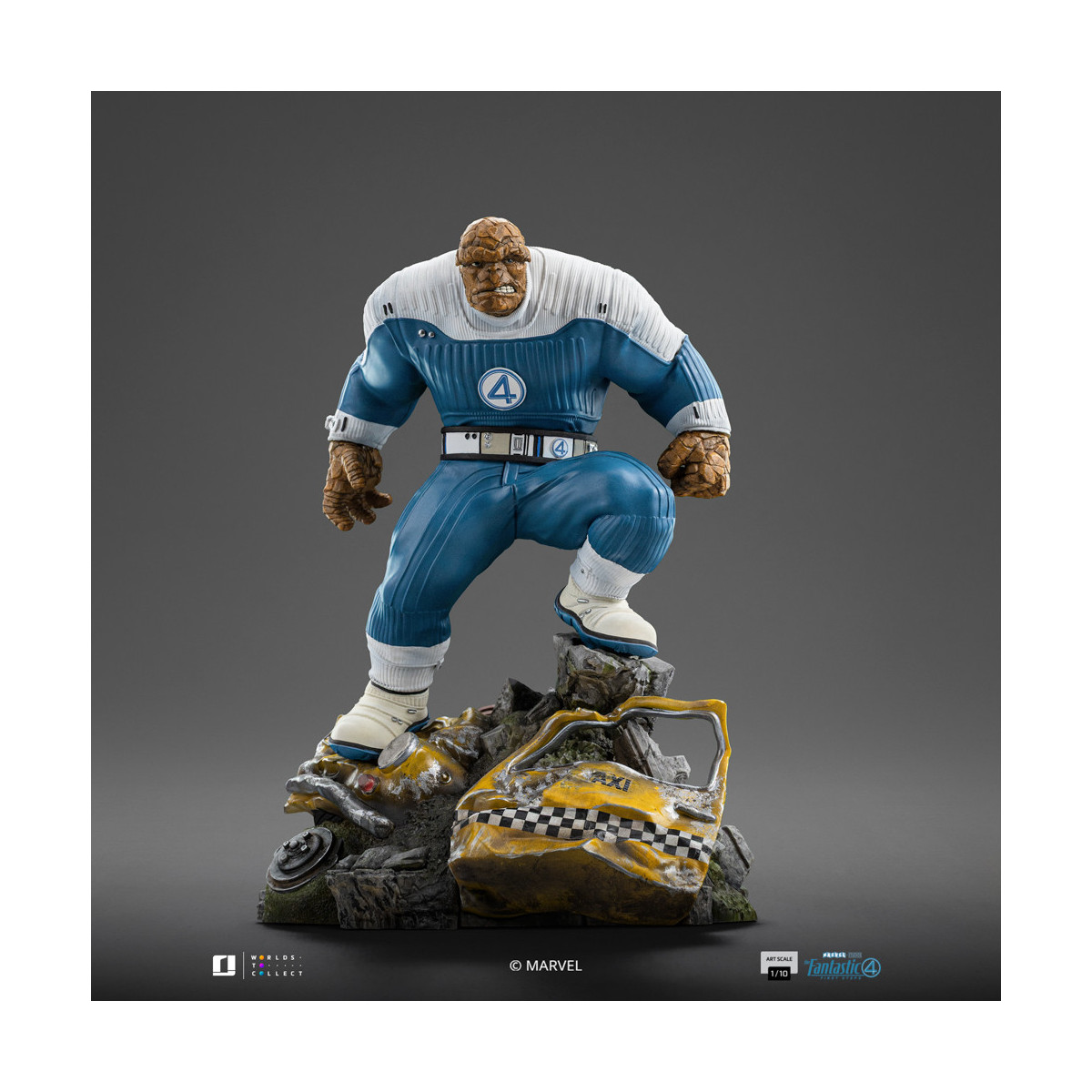 Iron Studios - Marvel Fantastic 4 - La Cosa Ben Grimm Scala 1/10