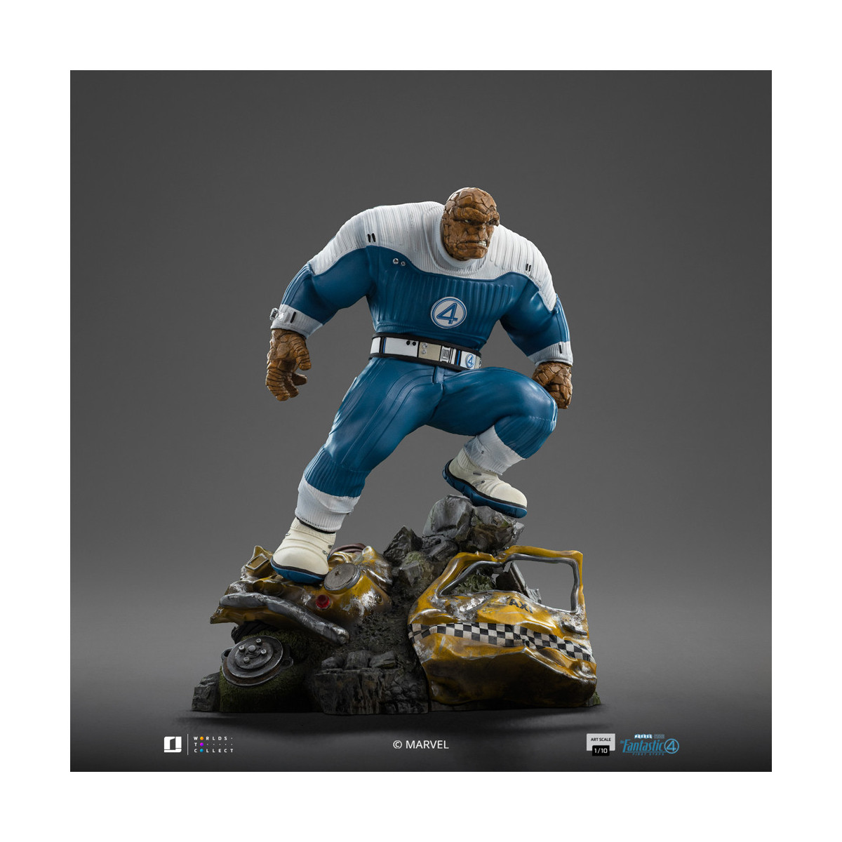 Iron Studios - Marvel Fantastic 4 - La Cosa Ben Grimm Scala 1/10