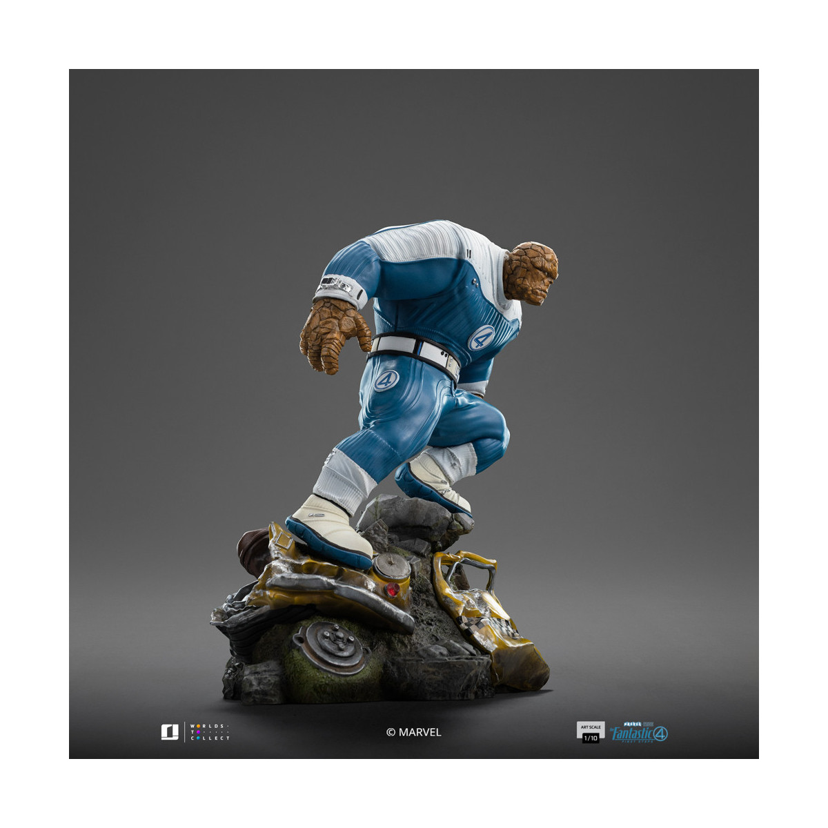 Iron Studios - Marvel Fantastic 4 - La Cosa Ben Grimm Scala 1/10
