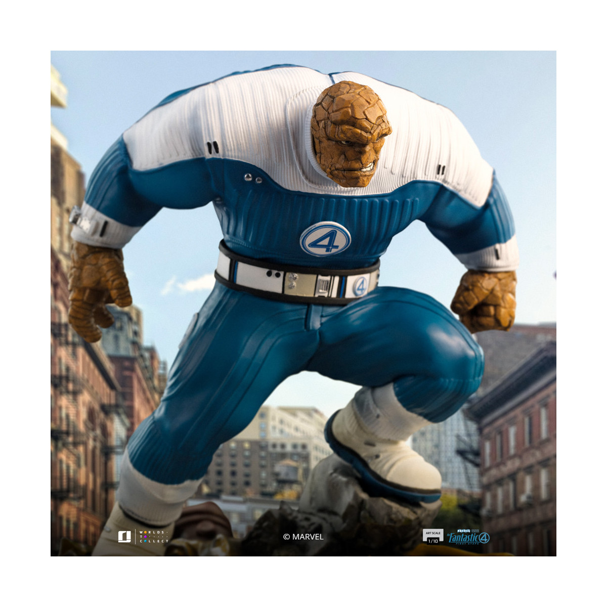 Iron Studios - Marvel Fantastic 4 - La Cosa Ben Grimm Scala 1/10