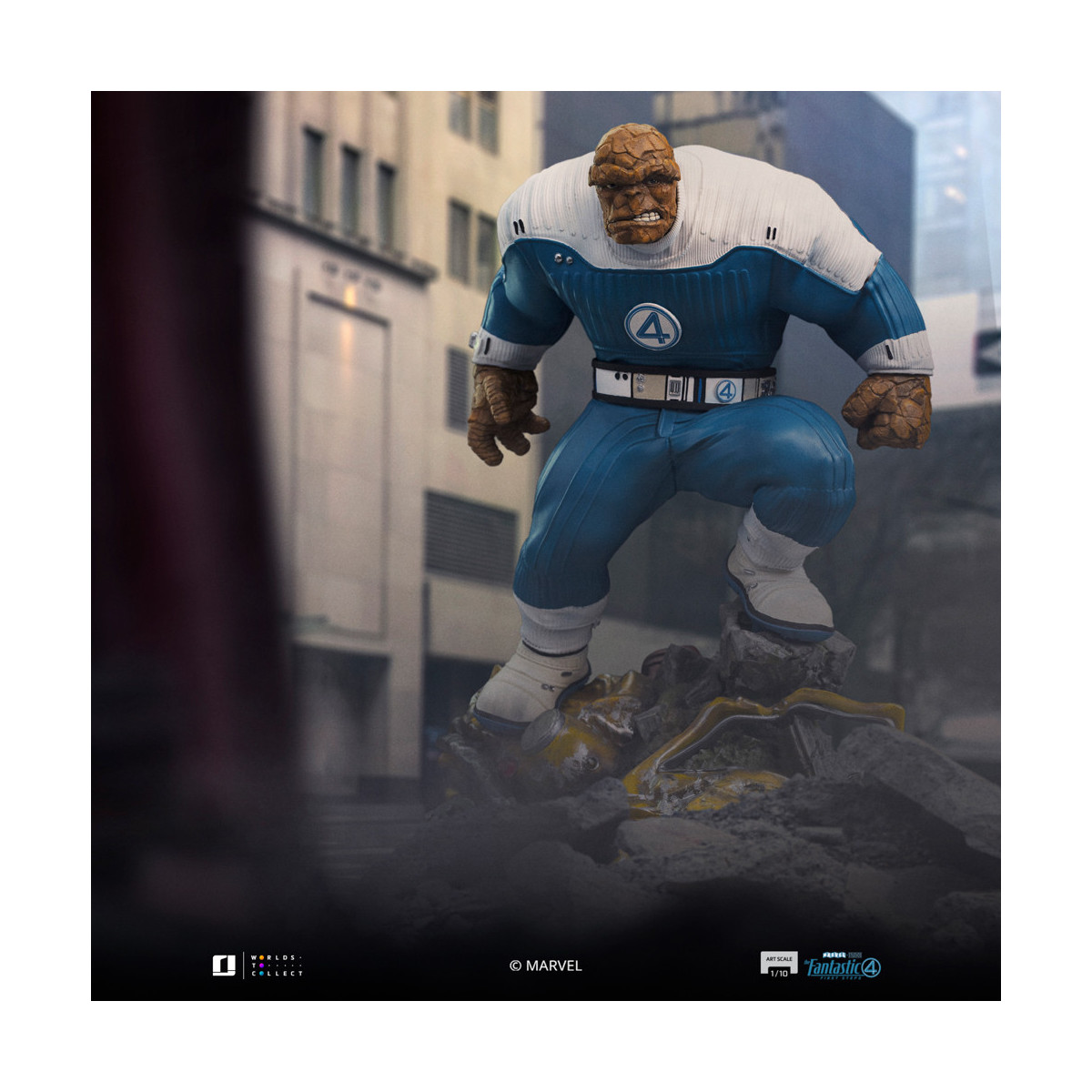 Iron Studios - Marvel Fantastic 4 - La Cosa Ben Grimm Scala 1/10