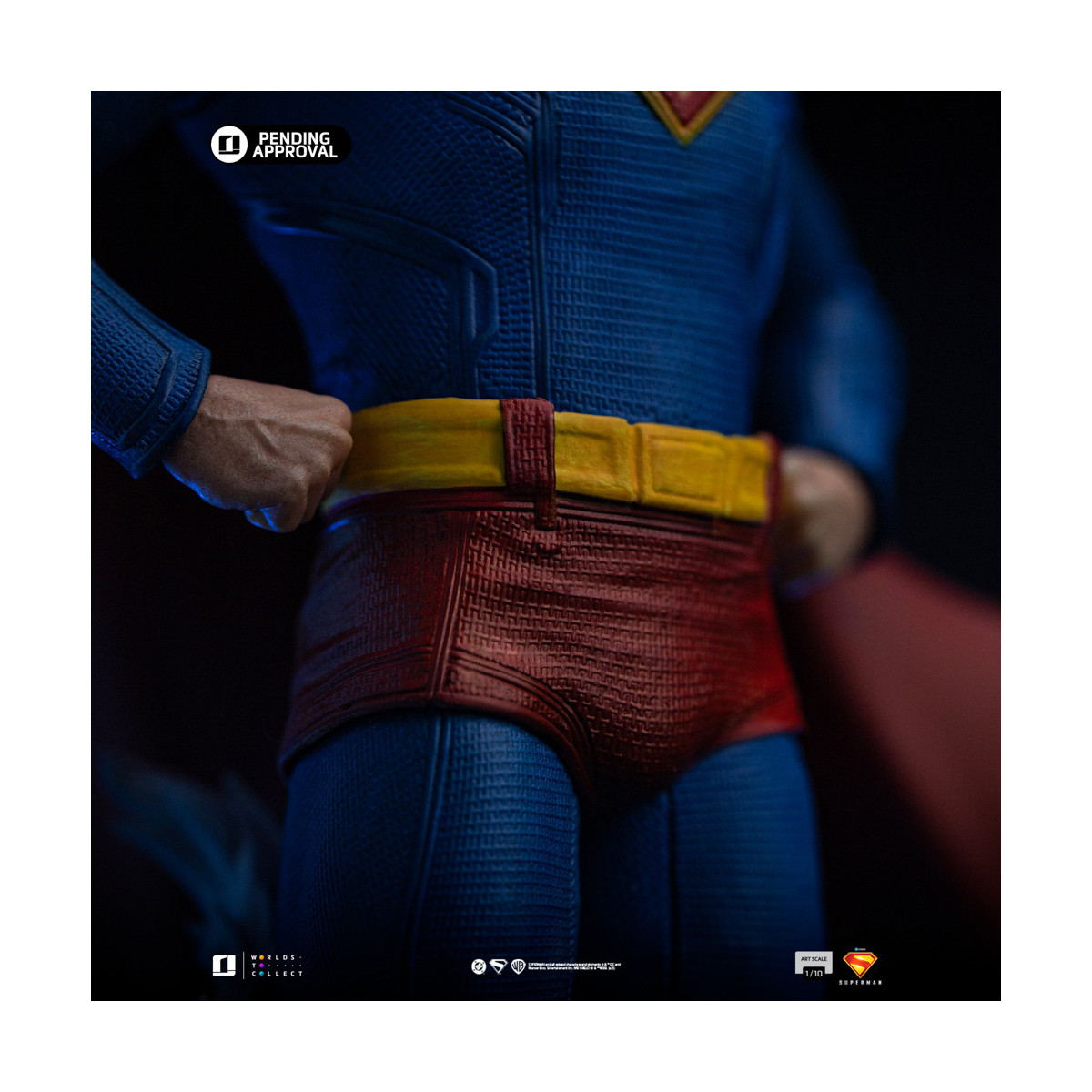 Iron Studios - DCU Superman - Superman e Krypto Art Scale Art Scale 1/10