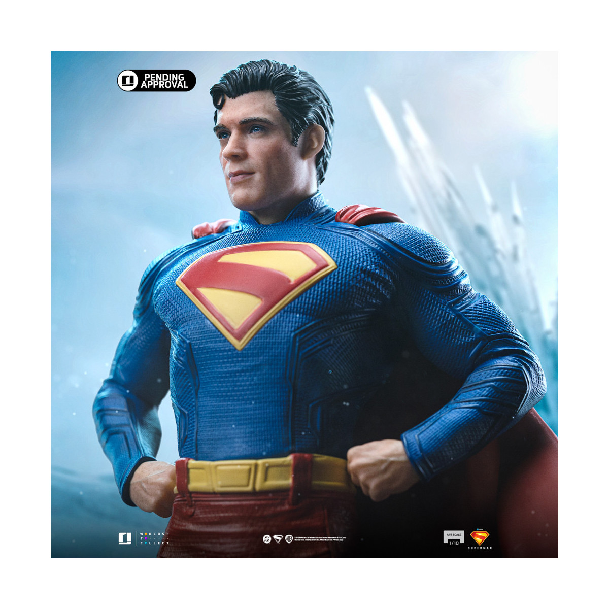 Iron Studios - DCU Superman - Superman e Krypto Art Scale Art Scale 1/10