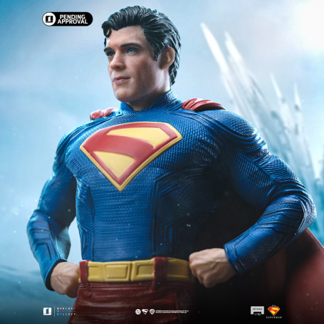 Iron Studios - DCU Superman - Superman e Krypto Art Scale Art Scale 1/10