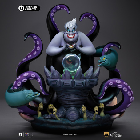 Iron Studios - Disney Villains Ursula Deluxe Art Scale 1/10 - La Sirenetta
