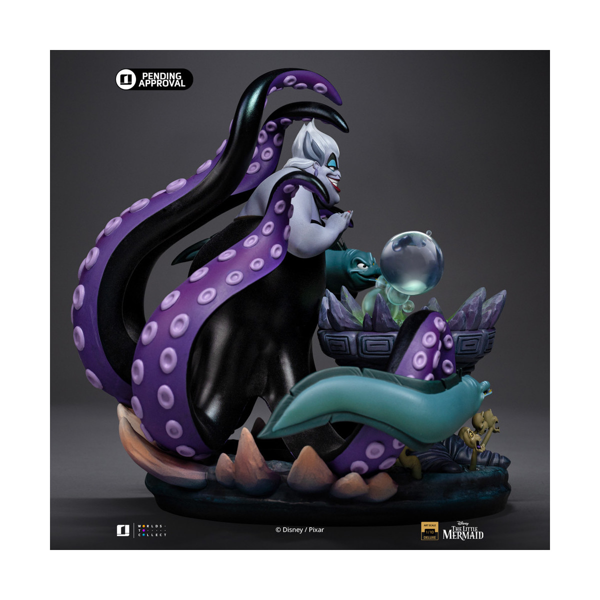 Iron Studios - Disney Villains Ursula Deluxe Art Scale 1/10 - La Sirenetta