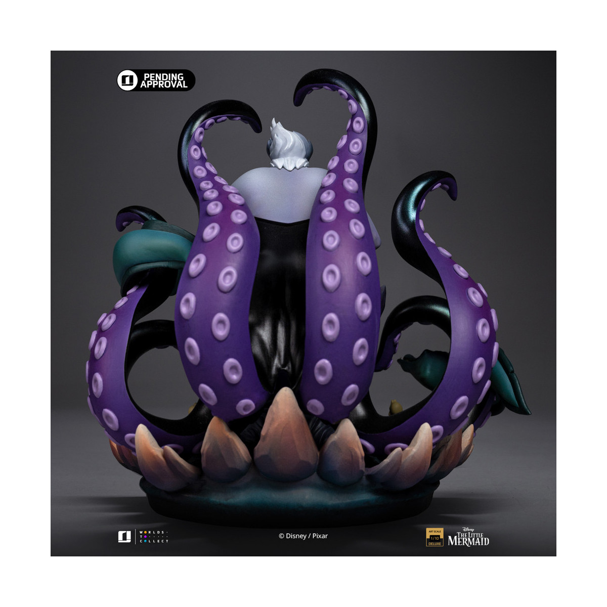 Iron Studios - Disney Villains Ursula Deluxe Art Scale 1/10 - La Sirenetta