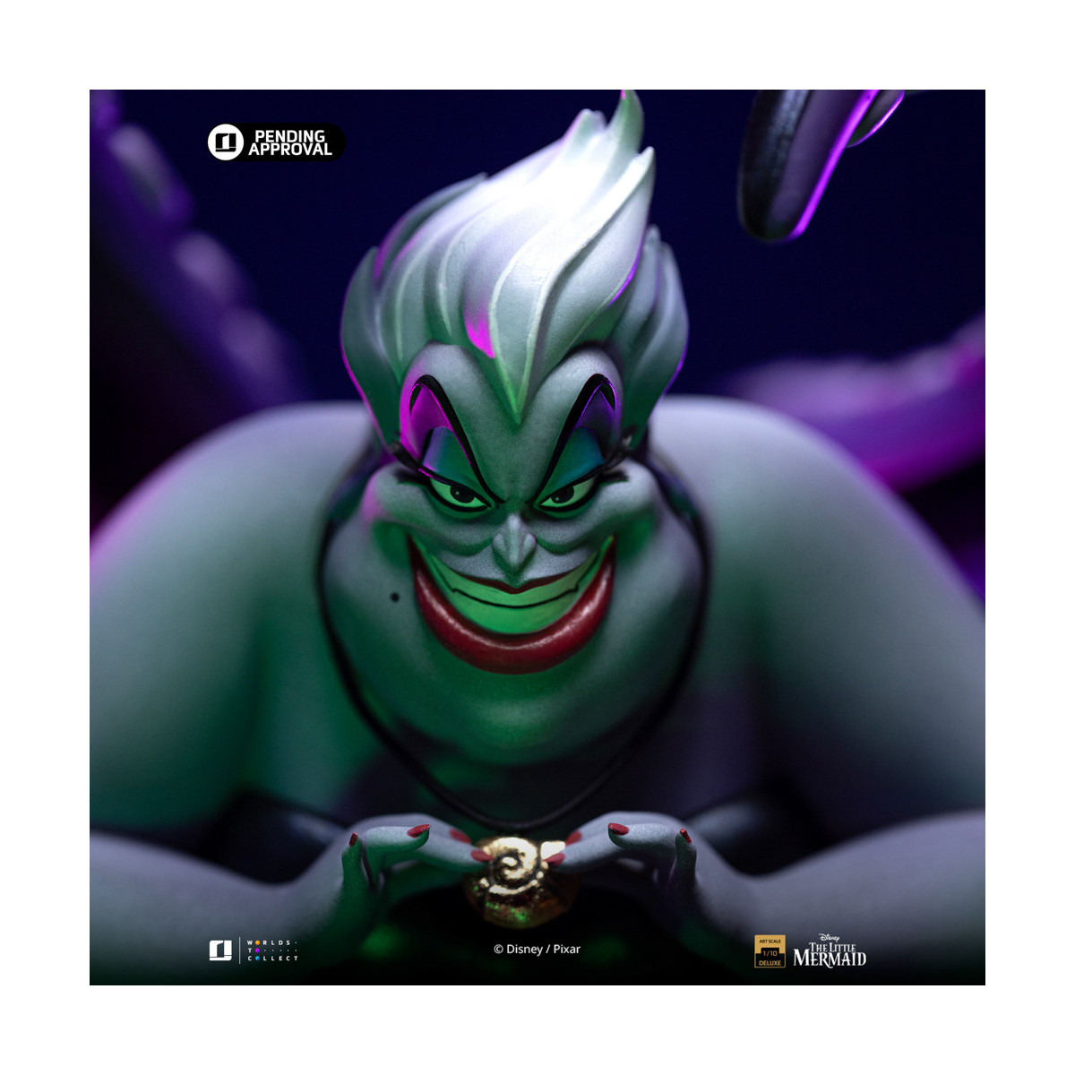 Iron Studios - Disney Villains Ursula Deluxe Art Scale 1/10 - La Sirenetta