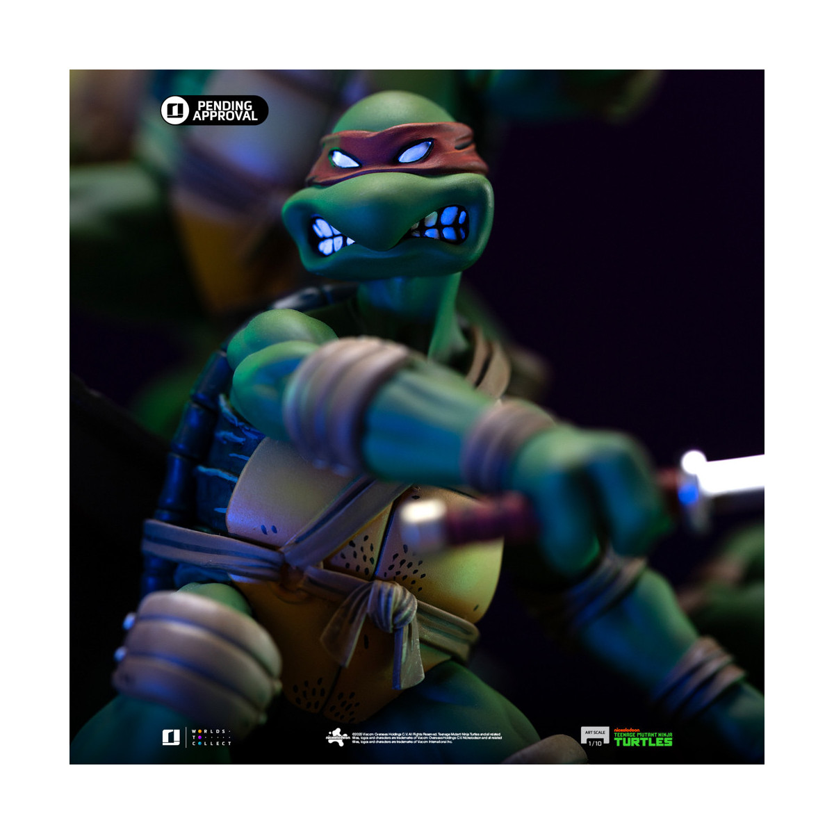 Iron Studios - TMNT 1st Cover Set - Teenage Mutant Ninja Turtles Art Scale 1/10