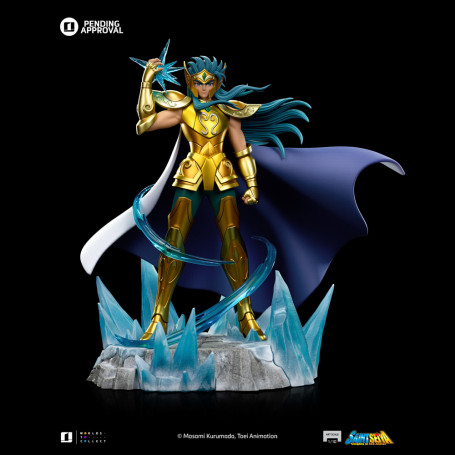 Iron Studios - Saint Seiya - Aquarius Camus Deluxe Art Scale 1/10 - Cavalieri dello Zodiaco