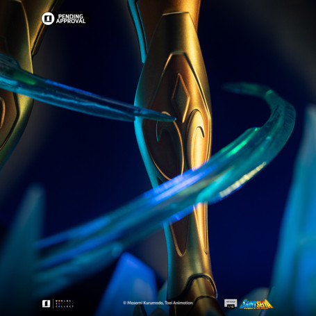 Iron Studios - Saint Seiya - Aquarius Camus Deluxe Art Scale 1/10 - Cavalieri dello Zodiaco