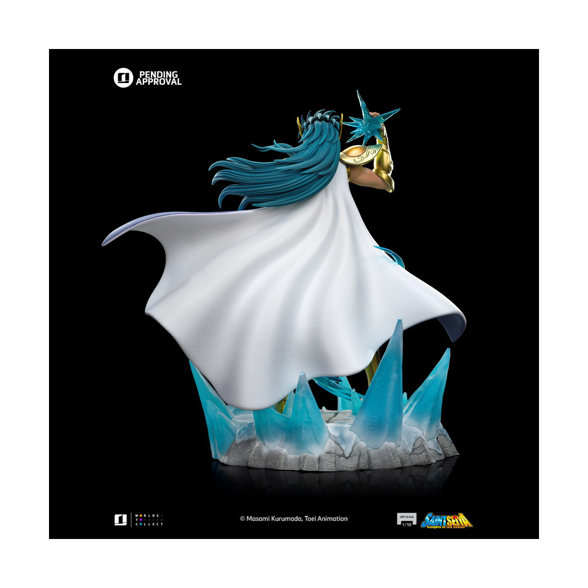 Iron Studios - Saint Seiya - Aquarius Camus Deluxe Art Scale 1/10 - Cavalieri dello Zodiaco