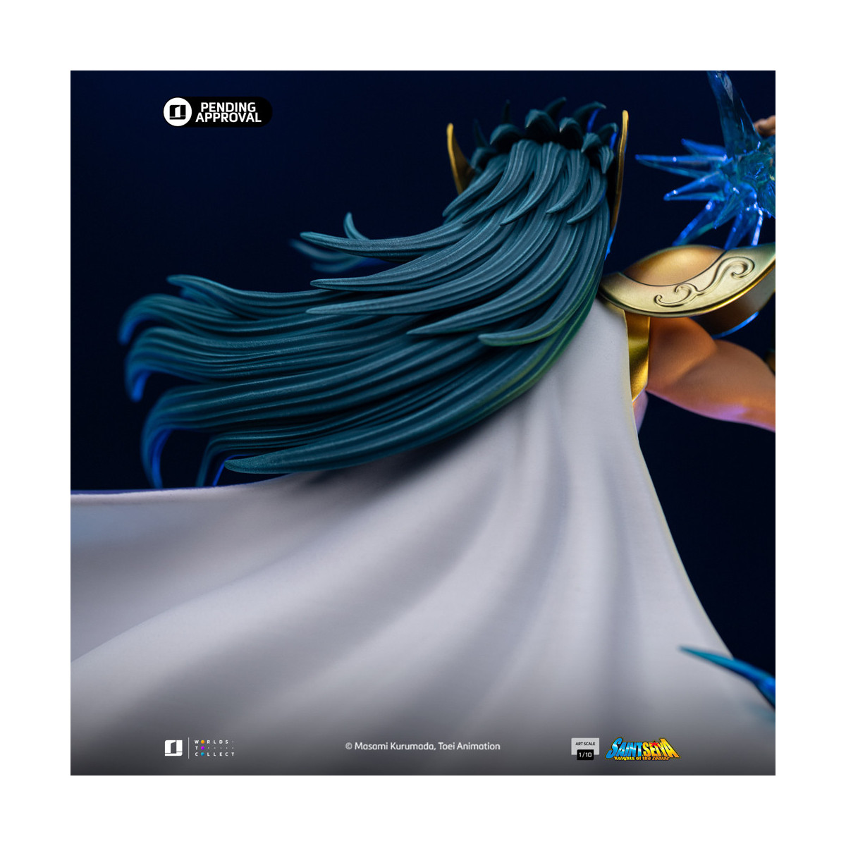 Iron Studios - Saint Seiya - Aquarius Camus Deluxe Art Scale 1/10 - Cavalieri dello Zodiaco