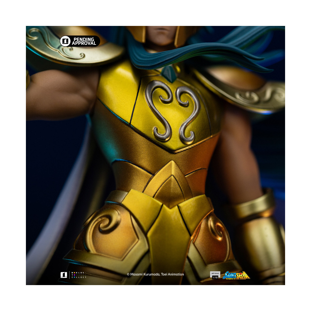 Iron Studios - Saint Seiya - Aquarius Camus Deluxe Art Scale 1/10 - Cavalieri dello Zodiaco