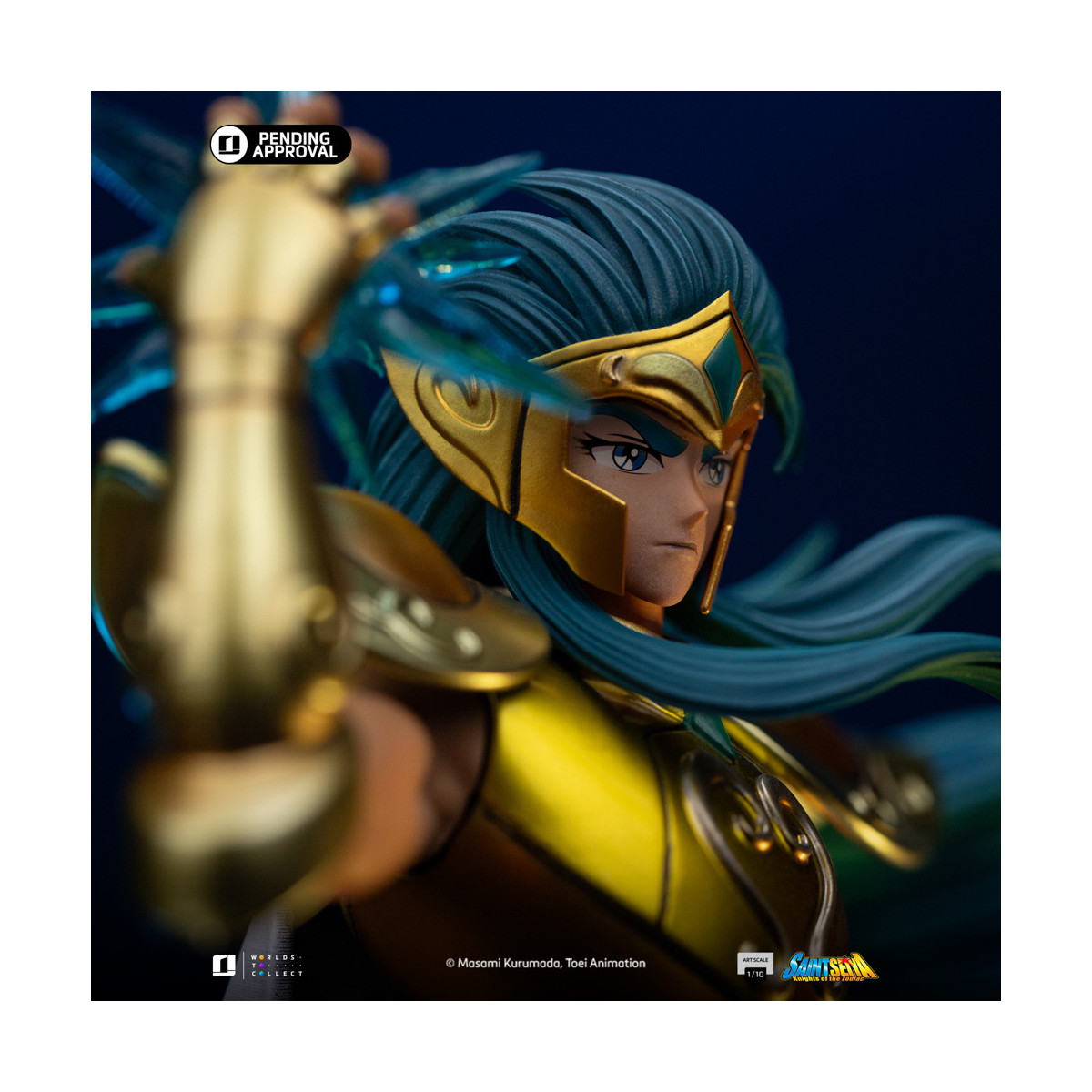 Iron Studios - Saint Seiya - Aquarius Camus Deluxe Art Scale 1/10 - Cavalieri dello Zodiaco